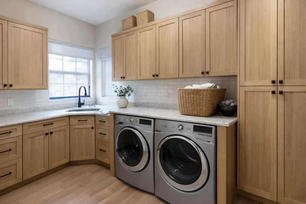 Custom Laundry Cabinets